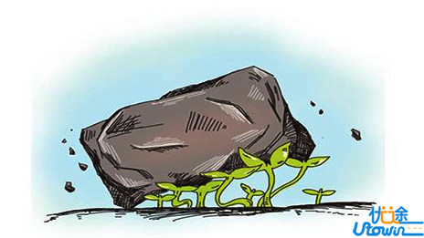 勇敢面对逆境是人生必要的积极态度