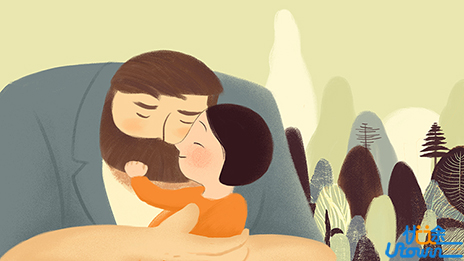 一位父亲送女儿上学的内心独白