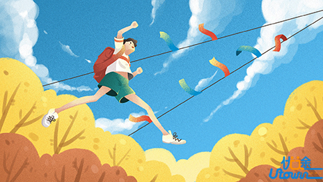 《奔跑》：像闪电一样在前进途上风驰电掣地奔跑！