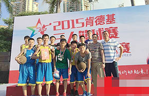 坪中篮球扬威广州 首夺省级荣誉