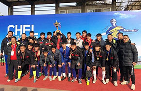 翠园中学足球队蝉联高中校园足球联赛东南分区冠军