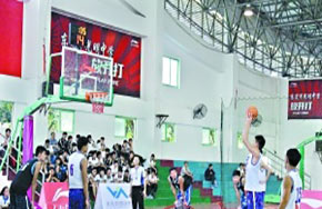 东莞光明中学男篮勇夺广东赛区冠军
