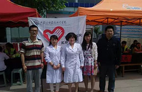 西安城市建设职业学院开展无偿献血活动传递爱心正能量