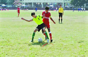 麻涌一中男足夺东莞市中学生足球联赛冠军